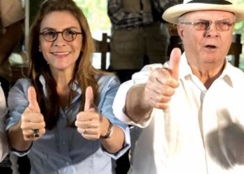 Expresidente Hipólito Mejía promociona a Carolina para la Presidencia.