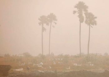 Polvo del Sahara persiste en el país con pocas lluvias