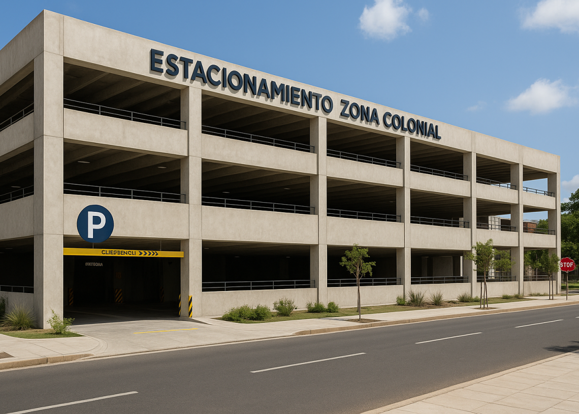 Nuevo Estacionamiento Plaza Zona Colonial Abrirá sus Puertas al Público el 1º de Agosto