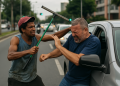 Pleito entre ¨LimpiaVidrio¨ y Conductor acaba mal