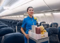 Emotivo Video en un avion, Mujer se lleva hermosa sopresa